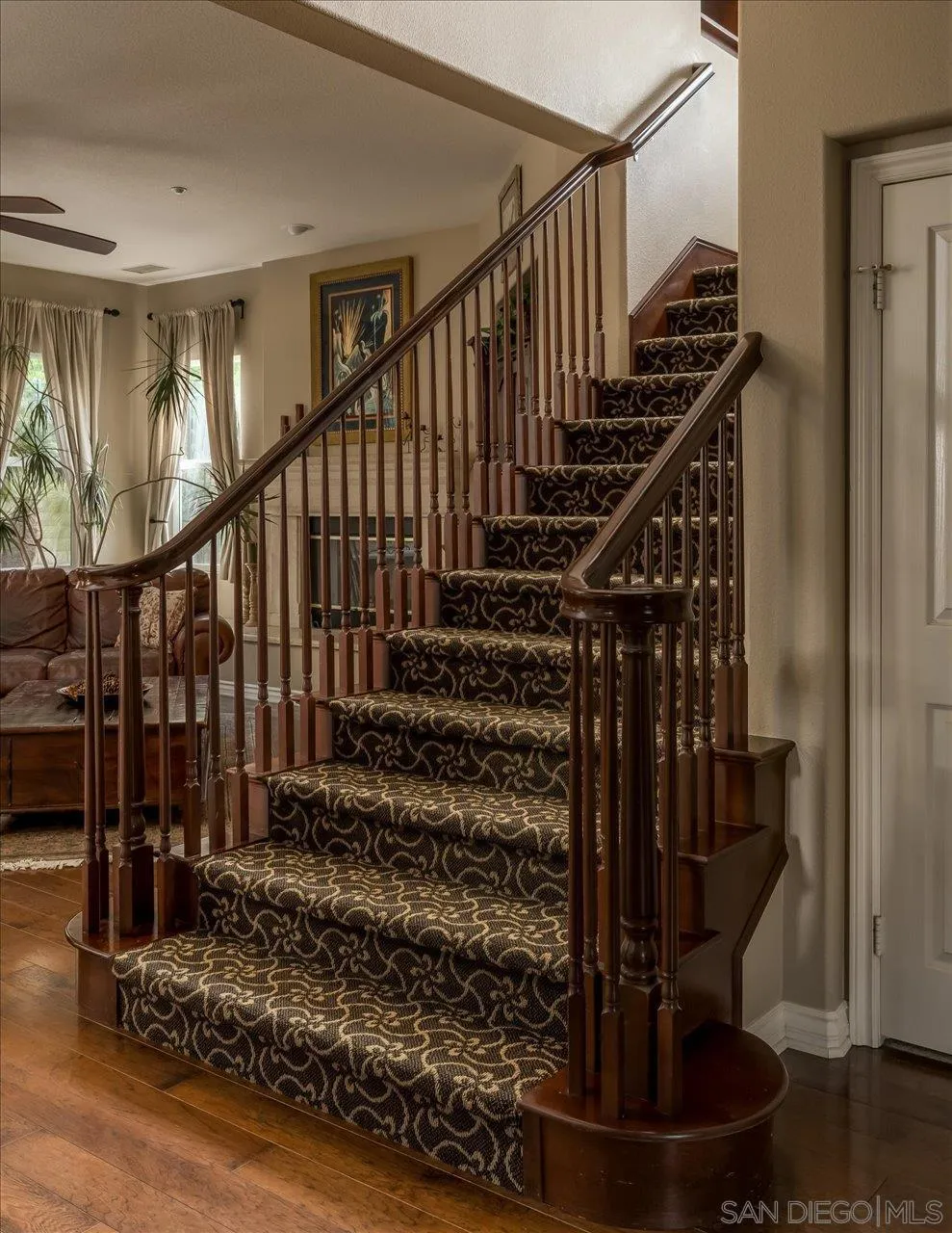 1505 Chateau Lafite Bonsall, CA 92003 - Photo 11 of 47 a view of entryway and hall with wooden floor