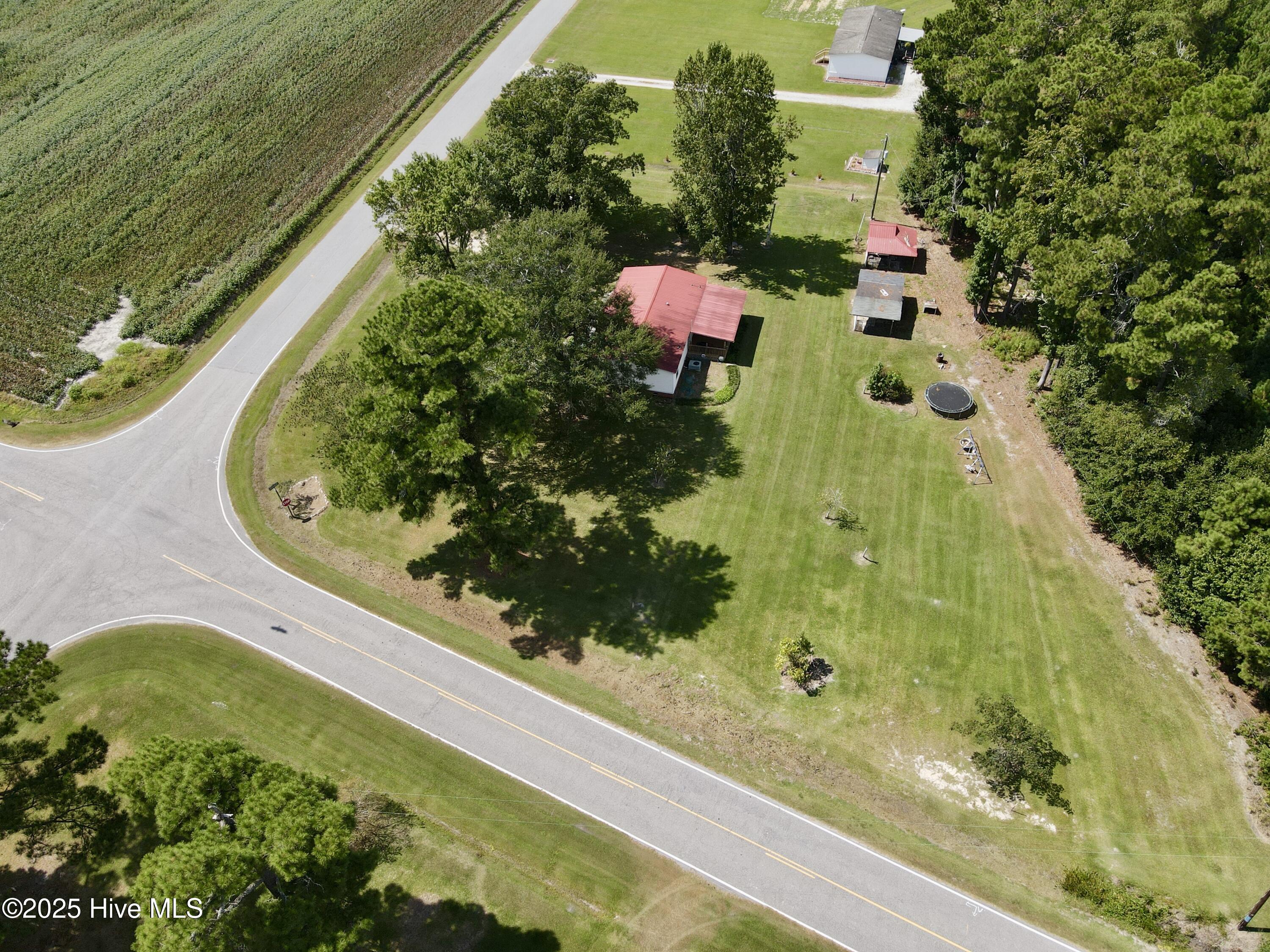 2061 Dymond City Road Williamston, NC 27892 - Photo 17 of 51 Back Side aerial view