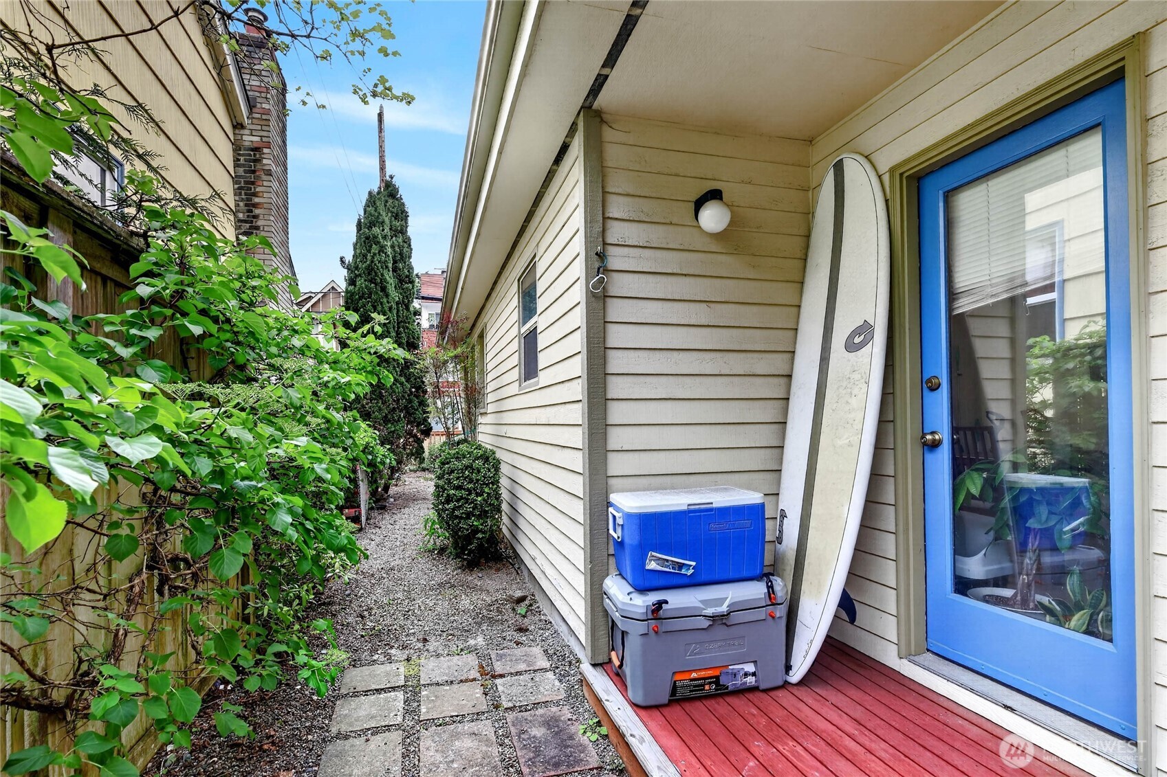 2434 55th Avenue Southwest Seattle, WA 98116 - Photo 12 of 40 a view of a house with a door