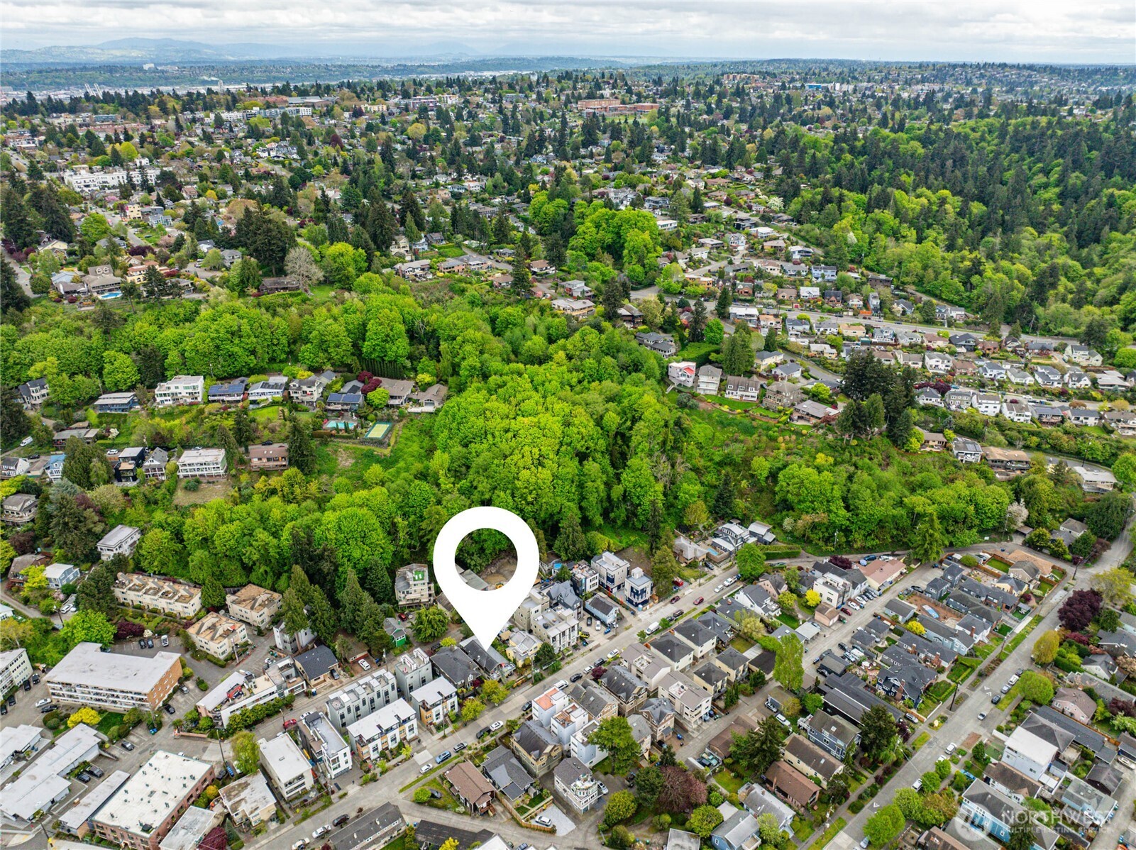2434 55th Avenue Southwest Seattle, WA 98116 - Photo 39 of 40 a view of a city