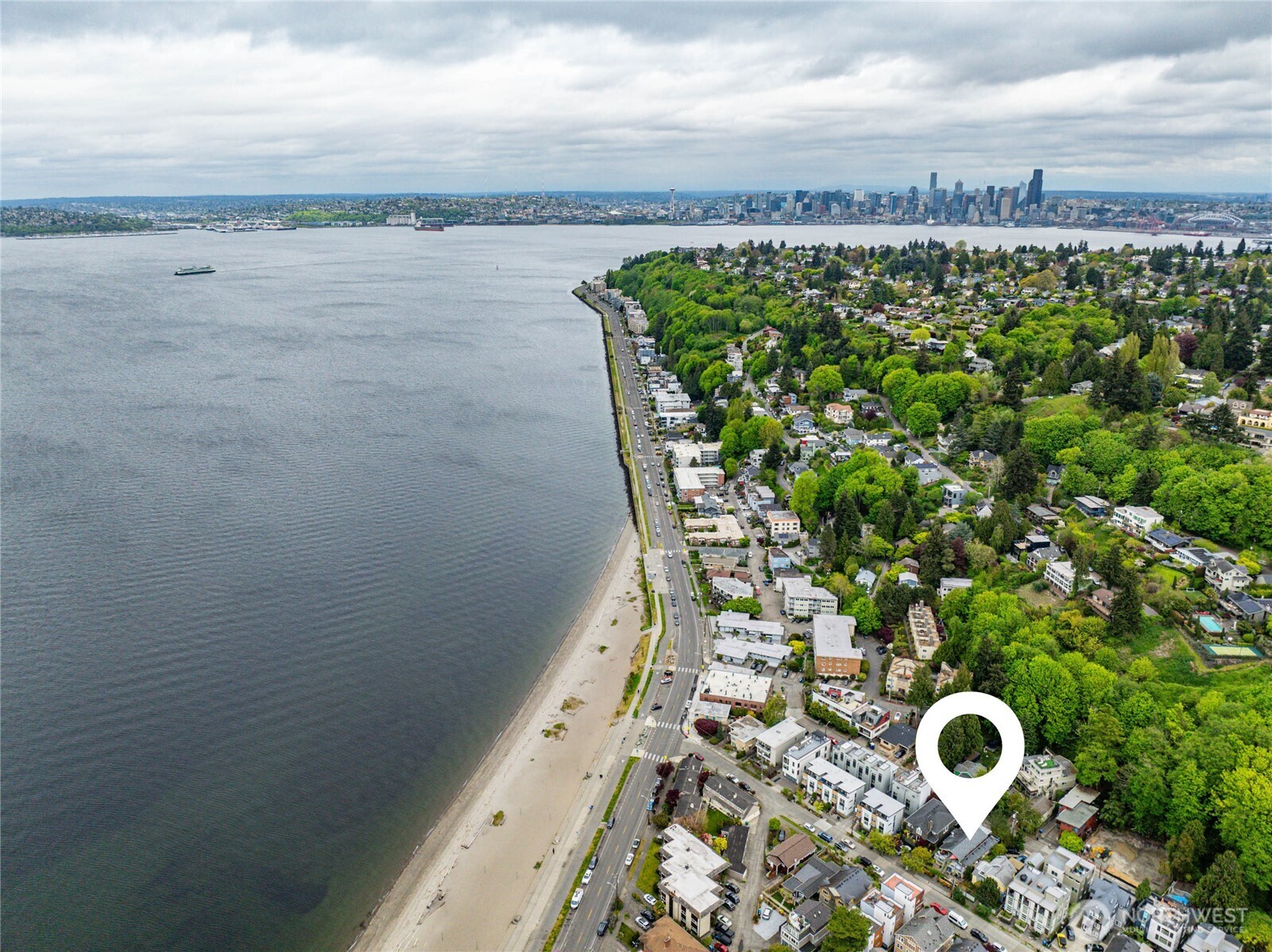 2434 55th Avenue Southwest Seattle, WA 98116 - Photo 40 of 40 a view of a city
