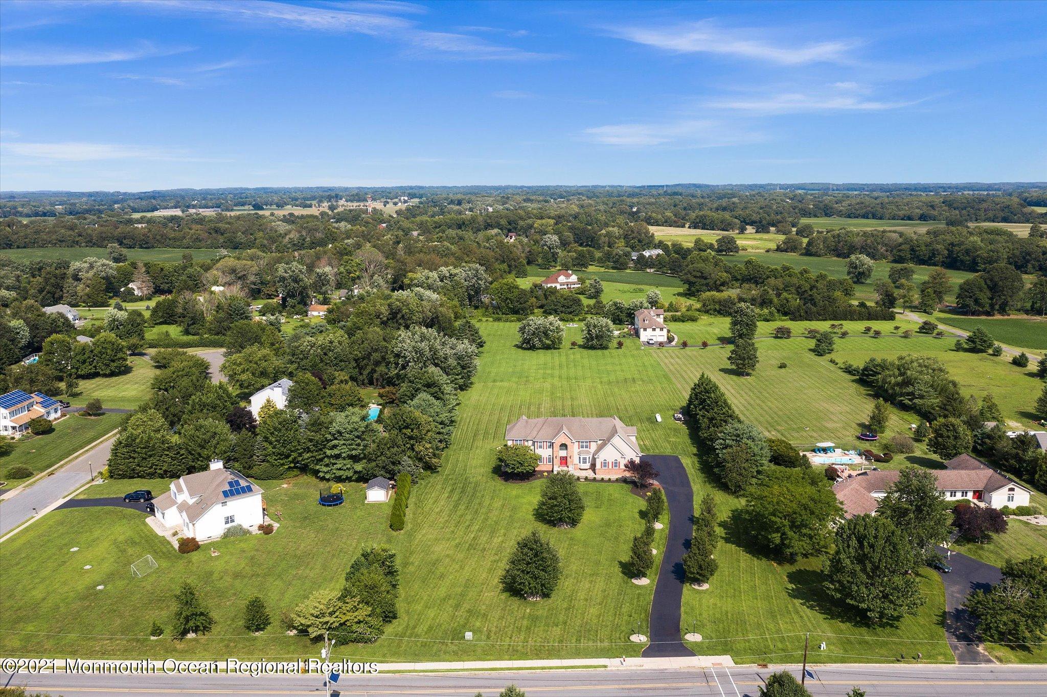 58 Folwell Station Road Jobstown, NJ 08041 - Photo 5 of 44 an aerial view of a residential houses with outdoor space