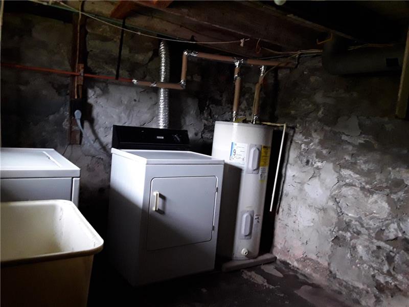 3300 Old Spring Road Ardara, PA 15615 - Photo 19 of 24 Basement. Washer and dryer are staying with the home.