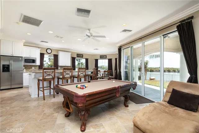 a large building with trees in front of it