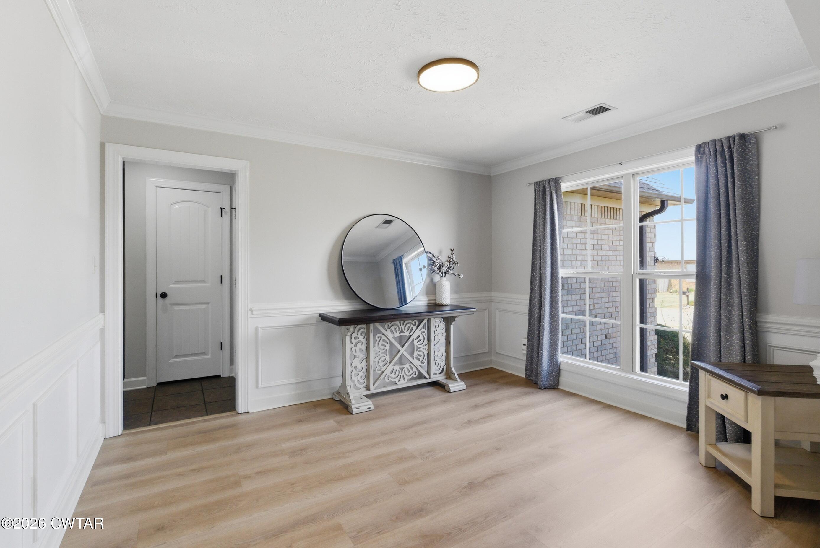 325 Harvest Ridge Lane Medina, TN 38355 - Photo 16 of 43 a view of empty room with wooden floor and fan