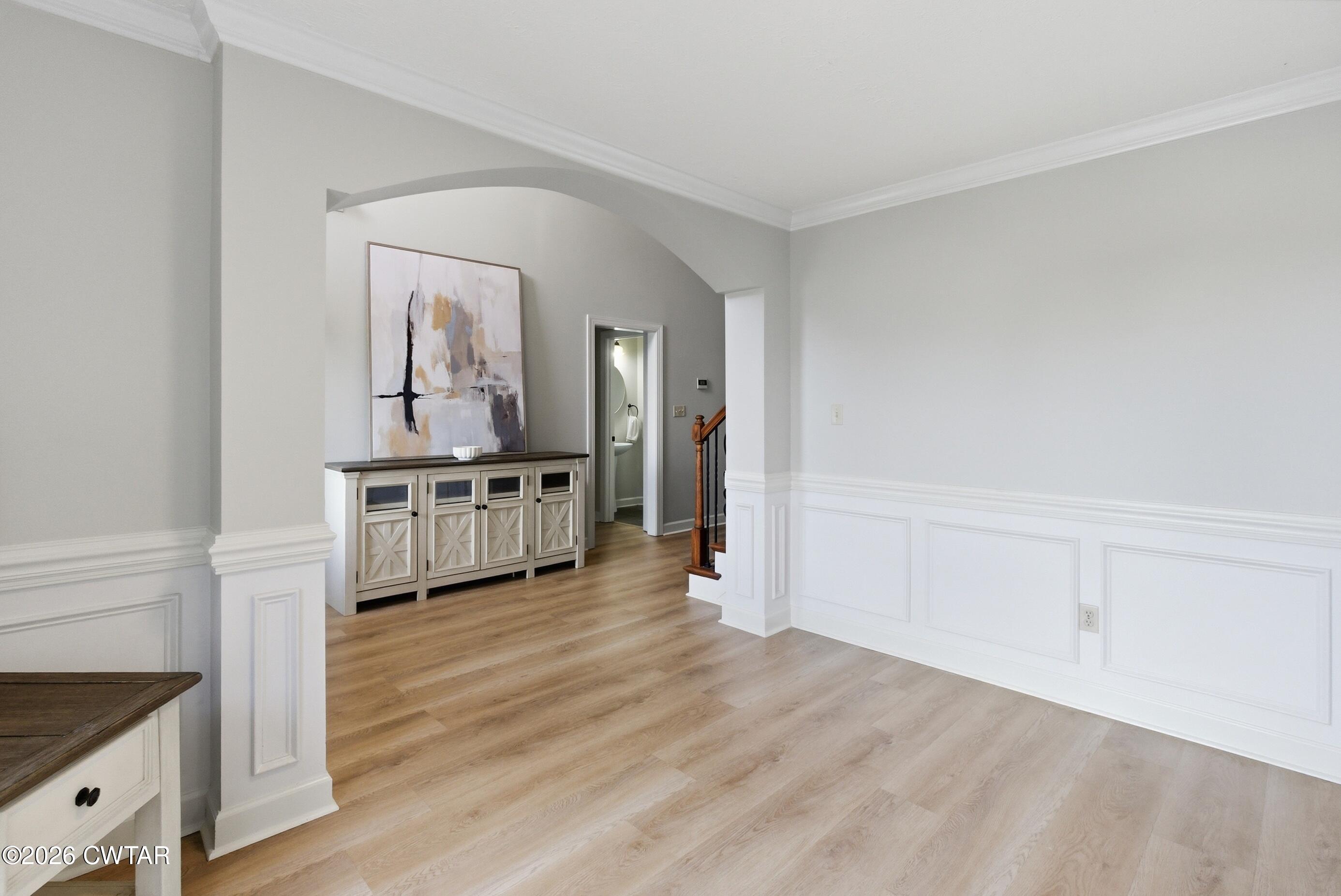325 Harvest Ridge Lane Medina, TN 38355 - Photo 18 of 43 a kitchen with cabinets and wooden floor