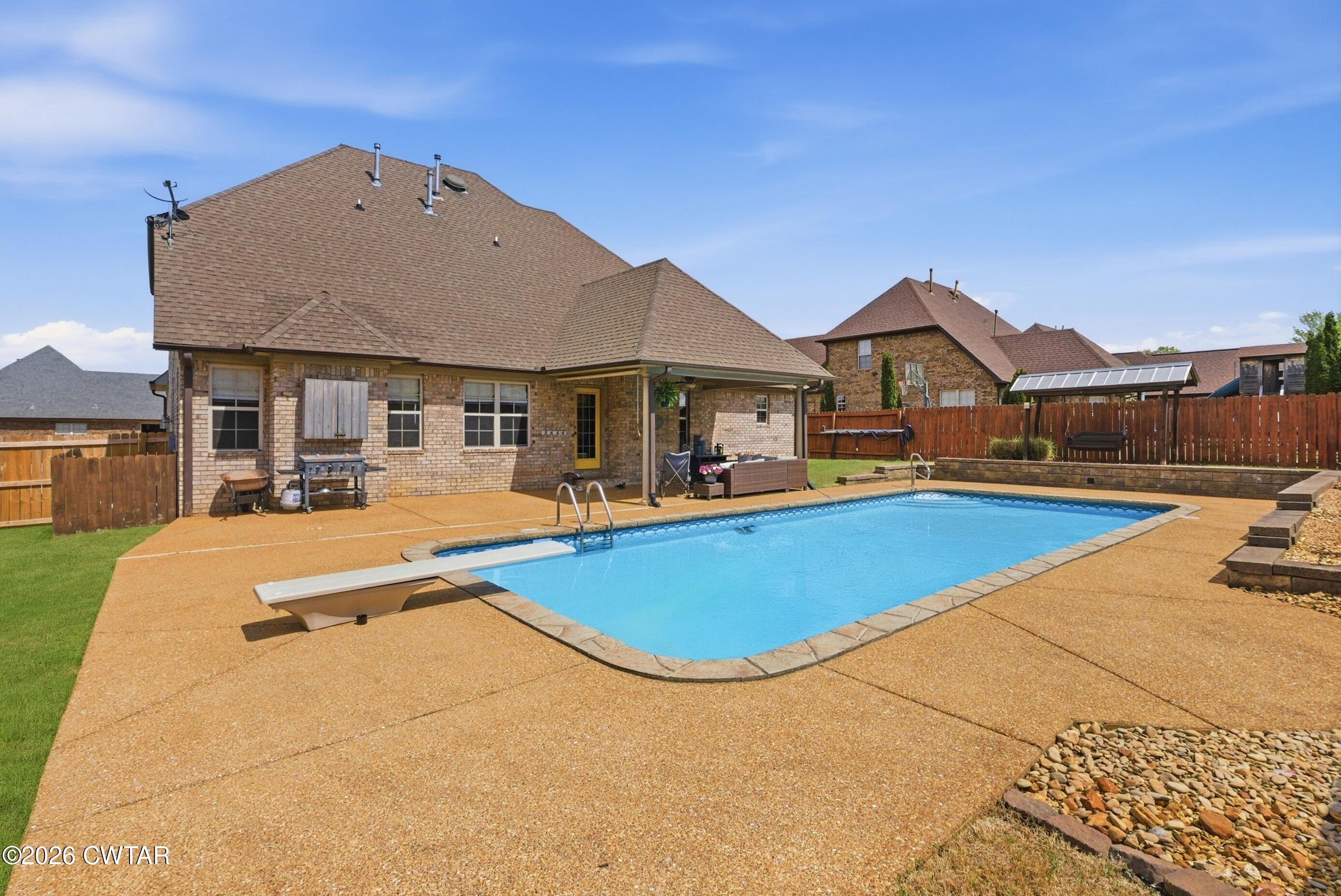 325 Harvest Ridge Lane Medina, TN 38355 - Photo 39 of 43 a view of pool with outdoor seating