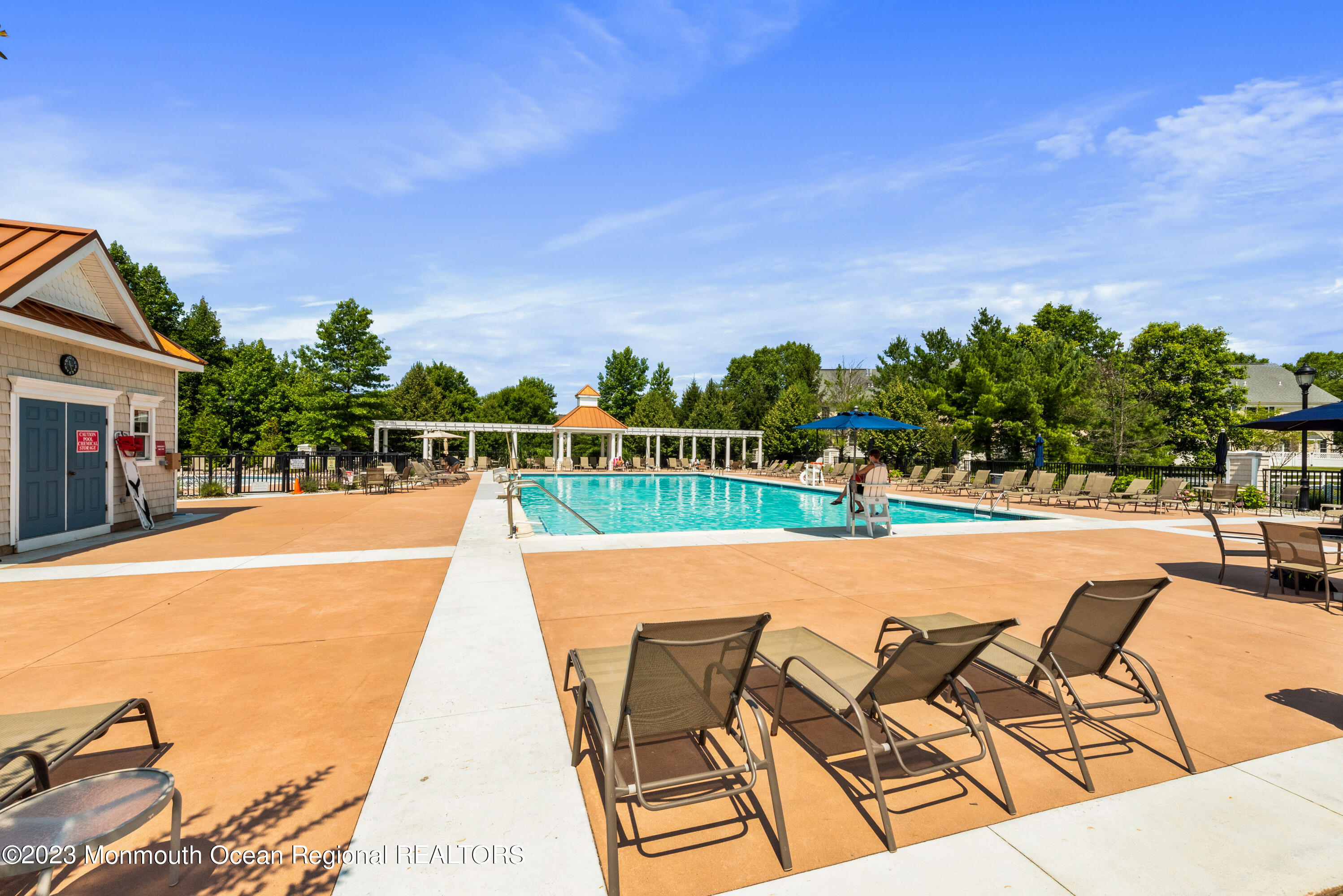 10 Bristol Road Manalapan, NJ 07726 - Photo 37 of 49 pool area