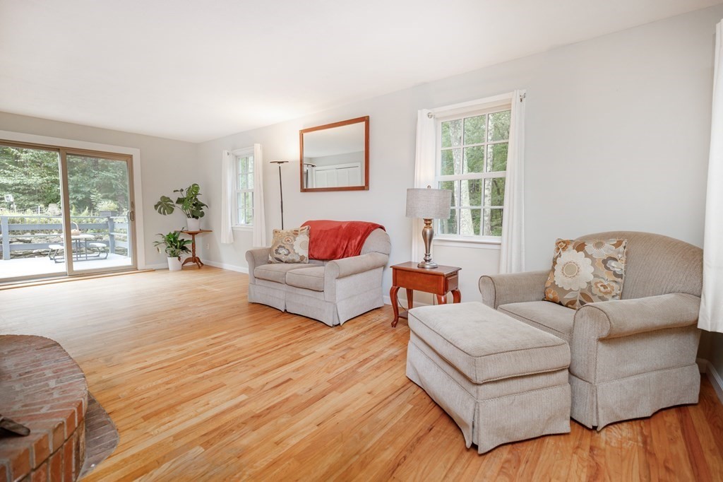 301 Main Road Montgomery, MA 01085 - Photo 9 of 41 a living room with furniture and a large window