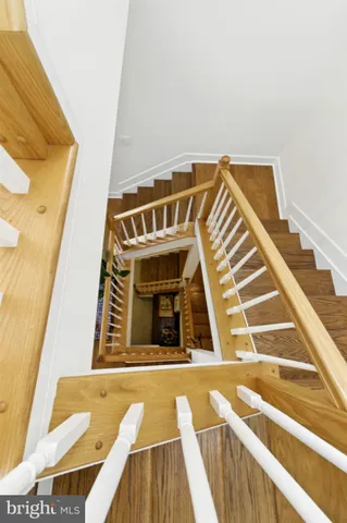 a view of a building with a balcony