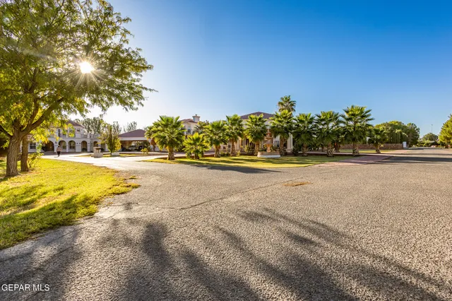 a view of a house with a swimming pool
