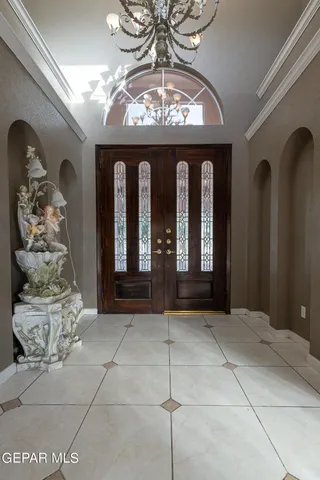 a view of an entryway