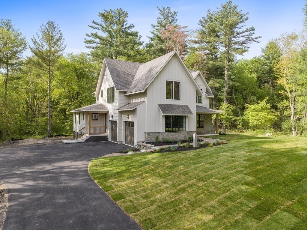 23 Alpine Road Wayland, MA 01778 - Photo 23 of 25 a view of a house with a yard