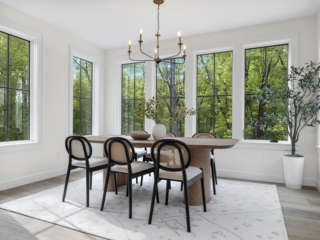 23 Alpine Road Wayland, MA 01778 - Photo 6 of 25 a dining room with furniture and window