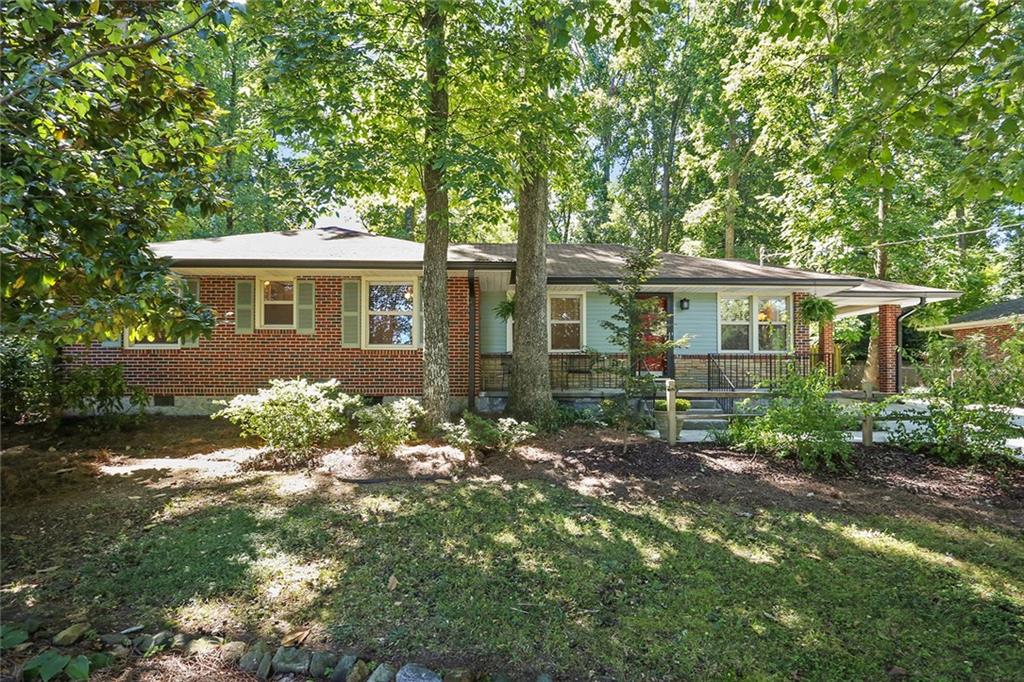 2181 Tanglewood Road Decatur, GA 30033 - Photo 1 of 1 front view of a house with a yard