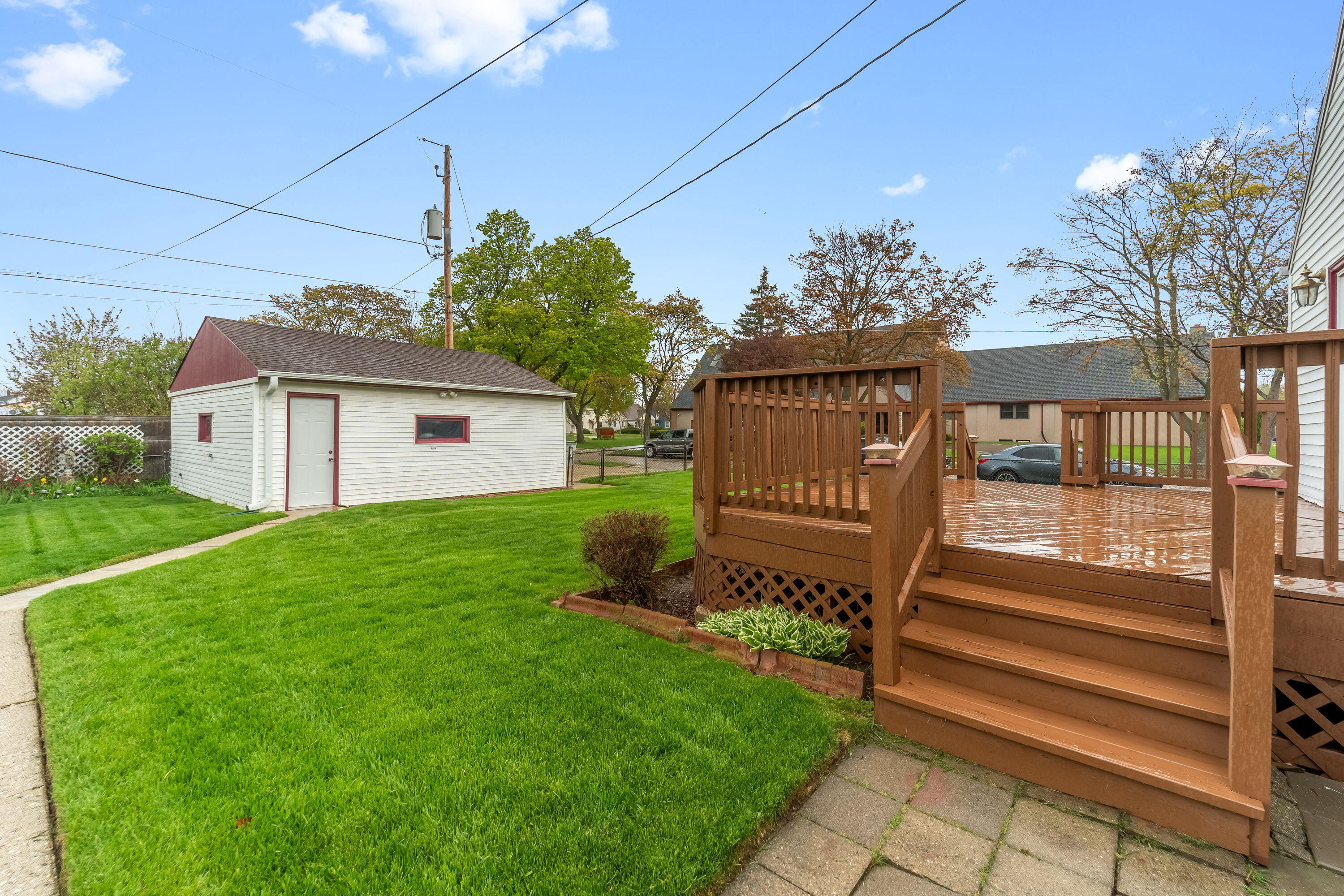 3603 South 23rd Street Milwaukee, WI 53221 - Photo 19 of 23 Backyard and Deck