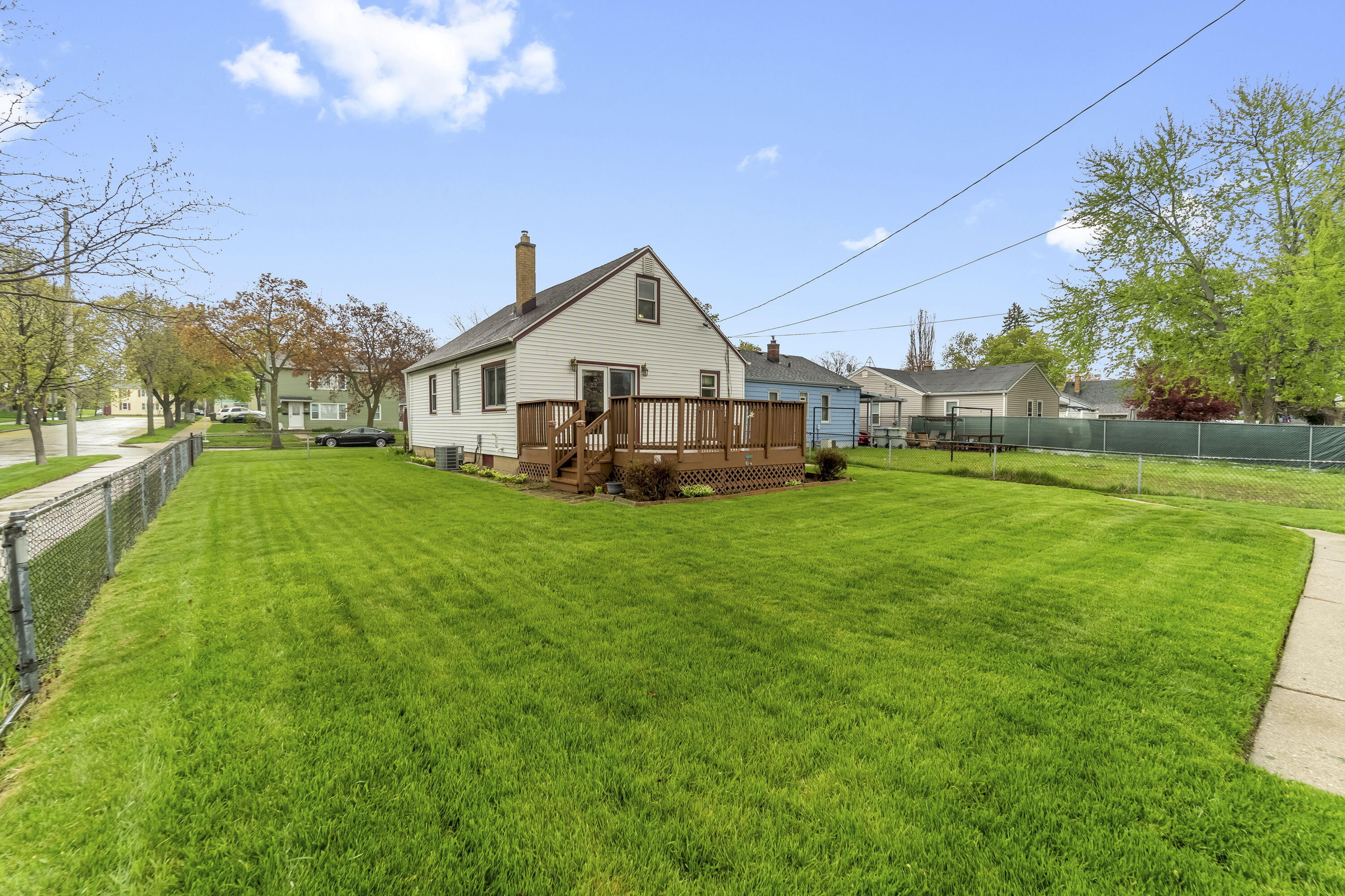 3603 South 23rd Street Milwaukee, WI 53221 - Photo 22 of 23 Enjoy outdoor activities in the spacious fenced in backyard.
