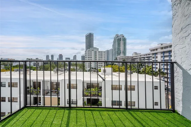 a view of outdoor space with a ocean view