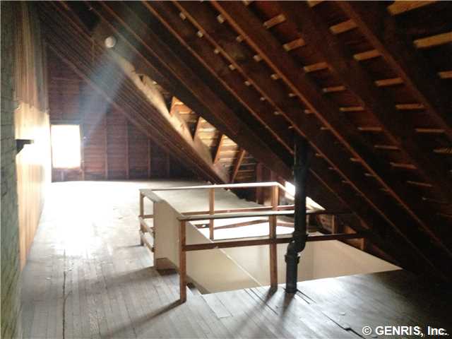 426 Magnolia Street Rochester, NY 14611 - Photo 8 of 12 Loft. Stair access to the clean attic.