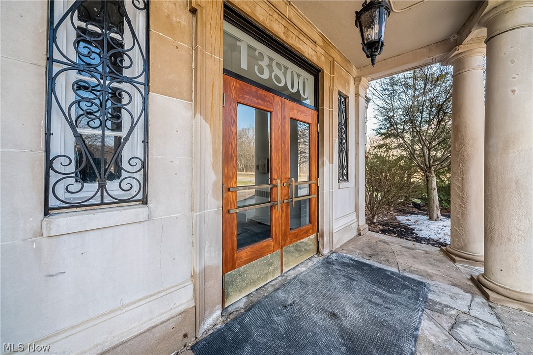 13800 Fairhill Road, Unit 306 Cleveland, OH 44120 - Photo 3 of 48 Entrance to property featuring french doors