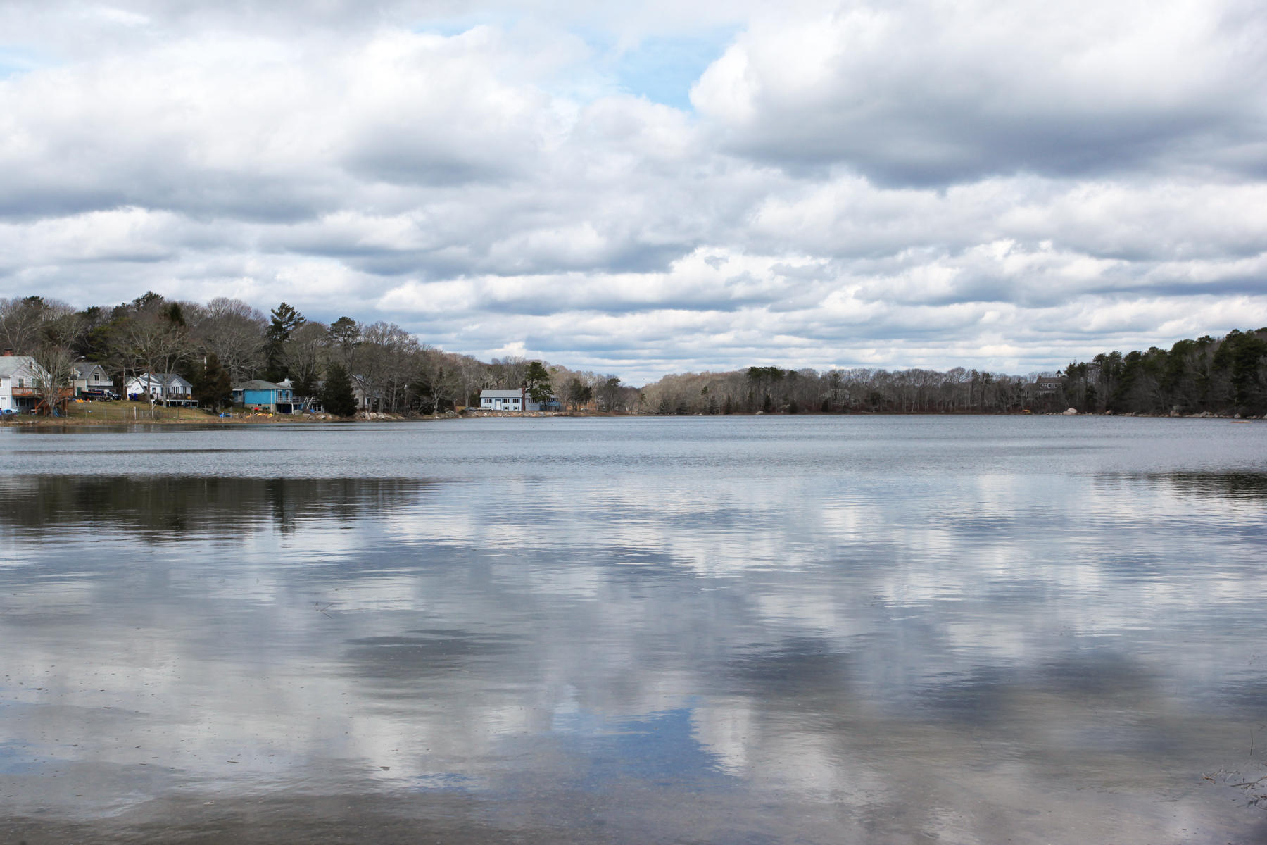 72 Eel Pond Road Bourne, MA 02532 - Photo 2 of 21 a view of a lake view