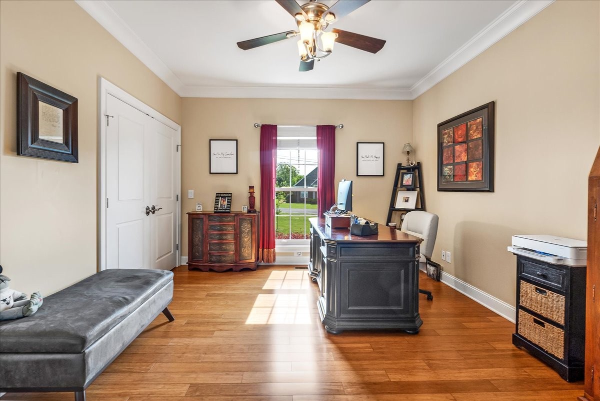 190 Stonegate Drive Smithville, TN 37166 - Photo 42 of 71 a living room with furniture and a wooden floor