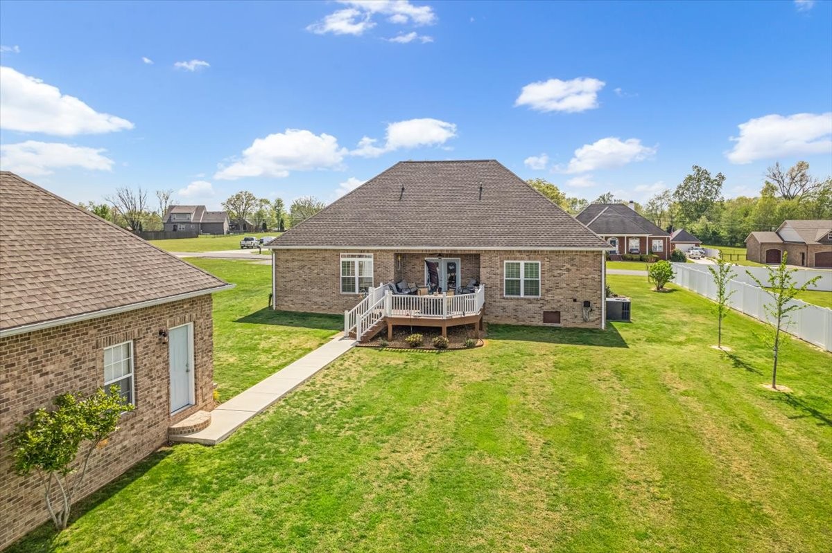 190 Stonegate Drive Smithville, TN 37166 - Photo 66 of 71 a view of a house with swimming pool and sitting area