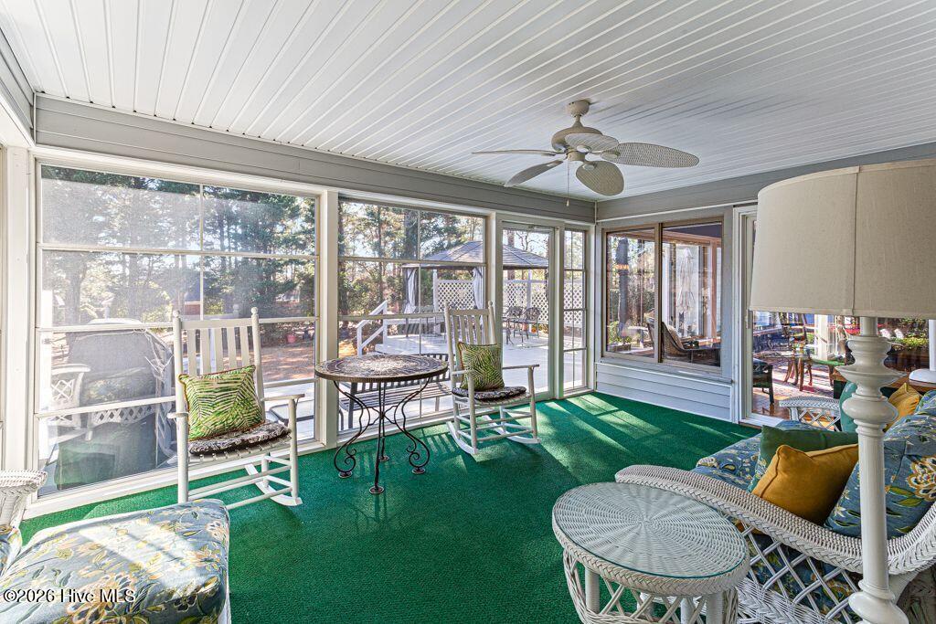 1360 Burning Tree Road Pinehurst, NC 28374 - Photo 29 of 41 Enclosed Porch