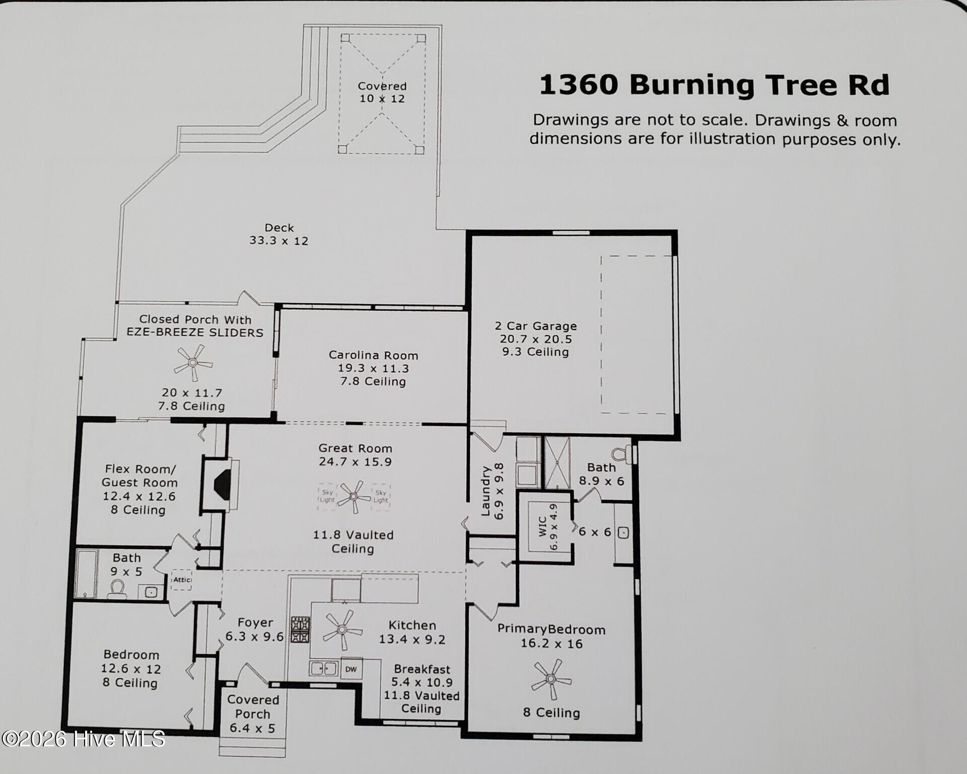 1360 Burning Tree Road Pinehurst, NC 28374 - Photo 41 of 41 Floorplan