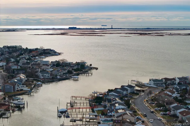 a view of a lake and outdoor space