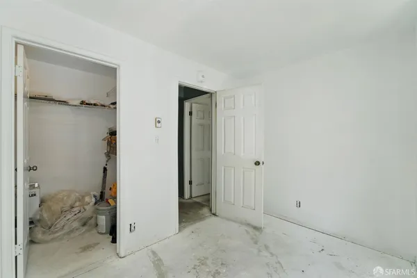 a view of a small space