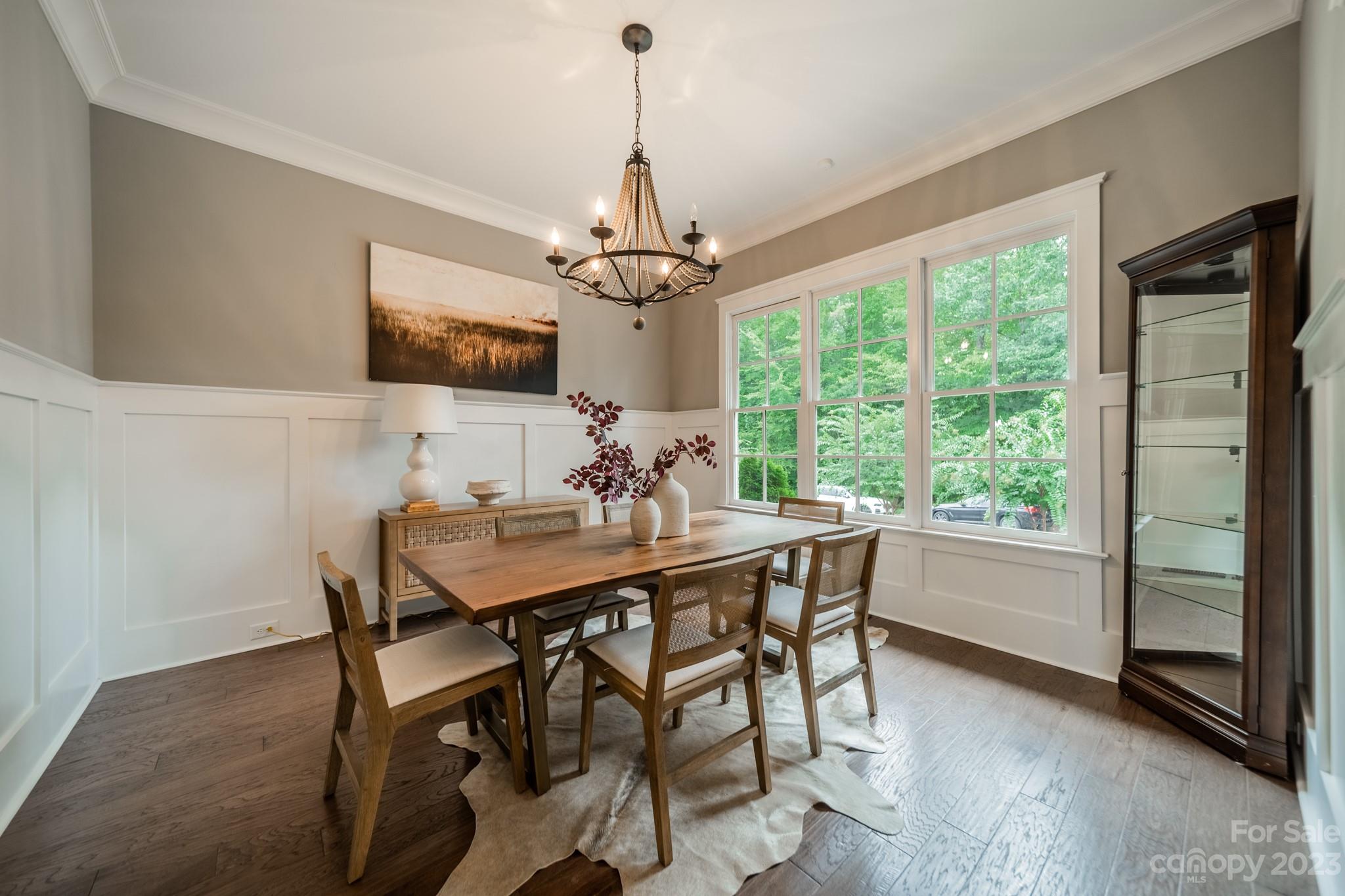 744 Ellsworth Road Charlotte, NC 28211 - Photo 11 of 31 a view of a dining room with furniture window and outside view