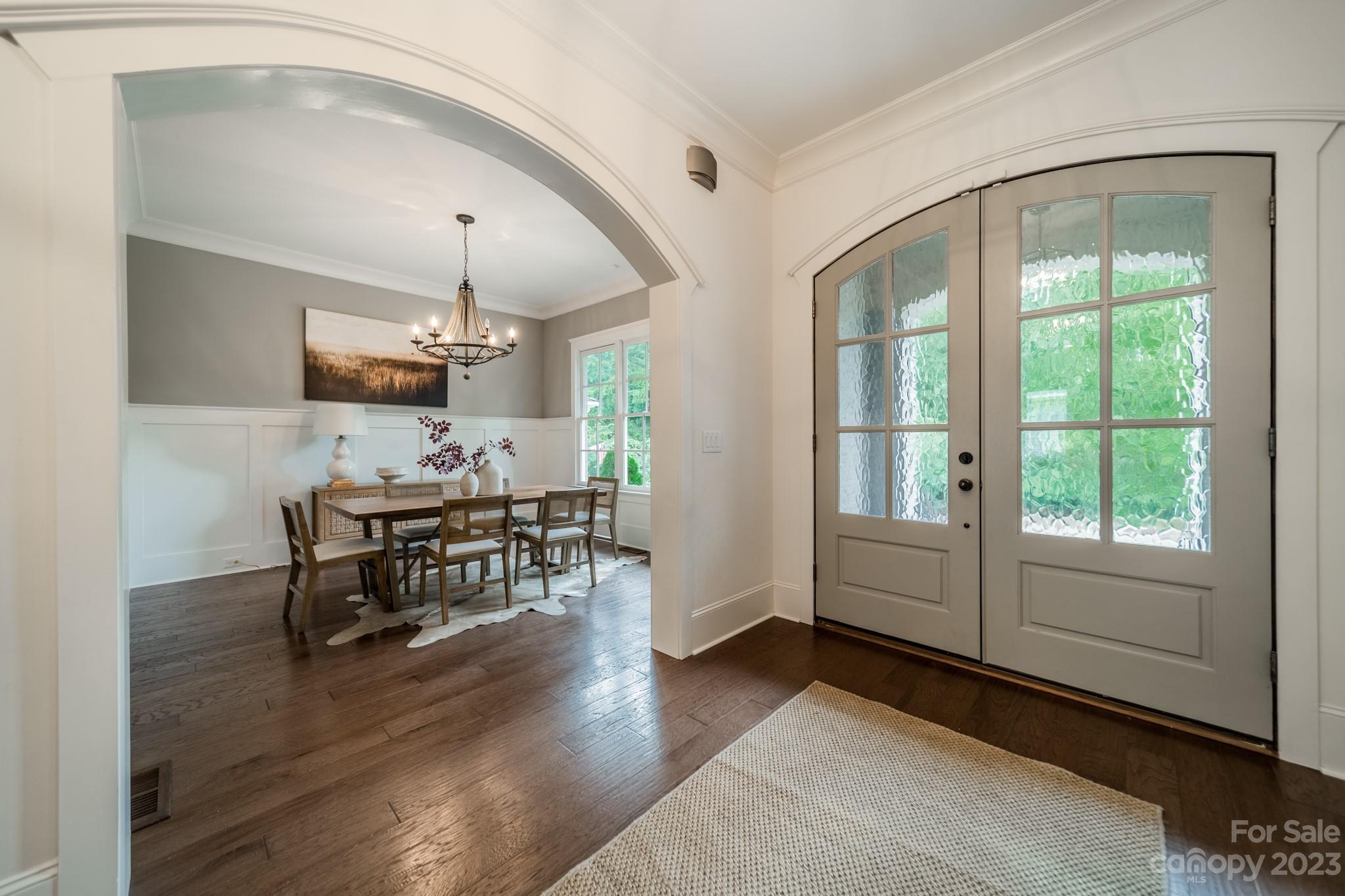 744 Ellsworth Road Charlotte, NC 28211 - Photo 8 of 31 a view of a livingroom with furniture window and wooden floor