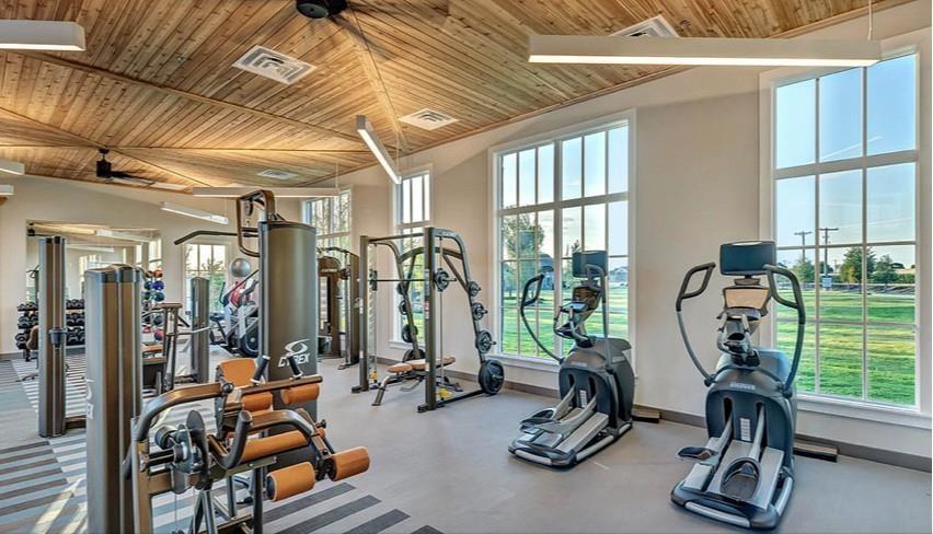 8940 Samara Street Frisco, TX 75035 - Photo 27 of 28 a view of a room with gym equipment