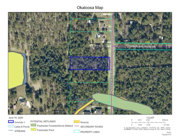 $74,500 | 1.12-acres Possum Ridge Road, Crestview, FL 32539