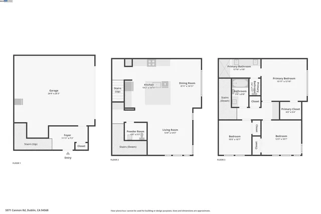 $998,888 | 5971 Cannon Road, Dublin, CA 94568