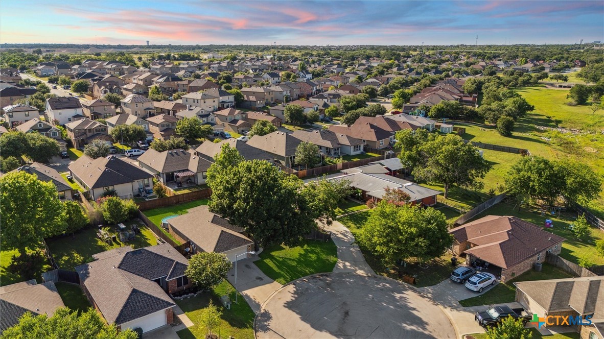 1220 Redstone Drive Temple, TX 76502 - Photo 2 of 35 an aerial view of residential houses with outdoor space