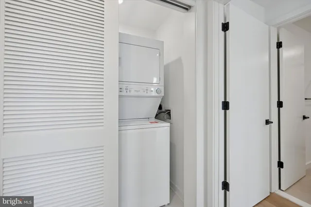 a room with storage and utility