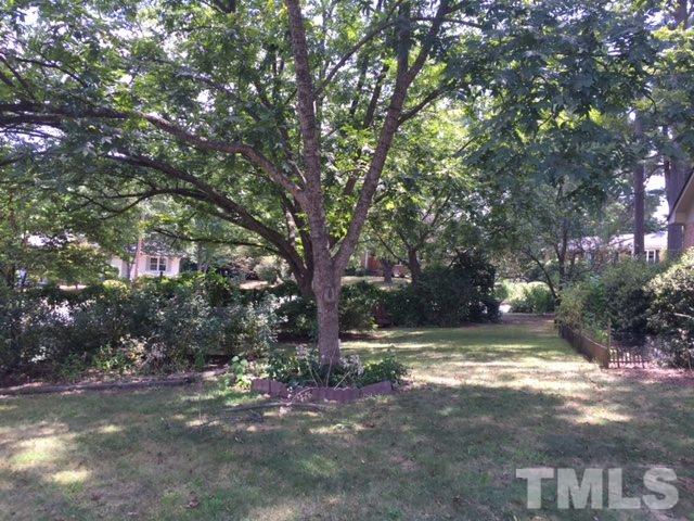 140 East Rowan Street Raleigh, NC 27609 - Photo 4 of 4 a view of backyard with green space
