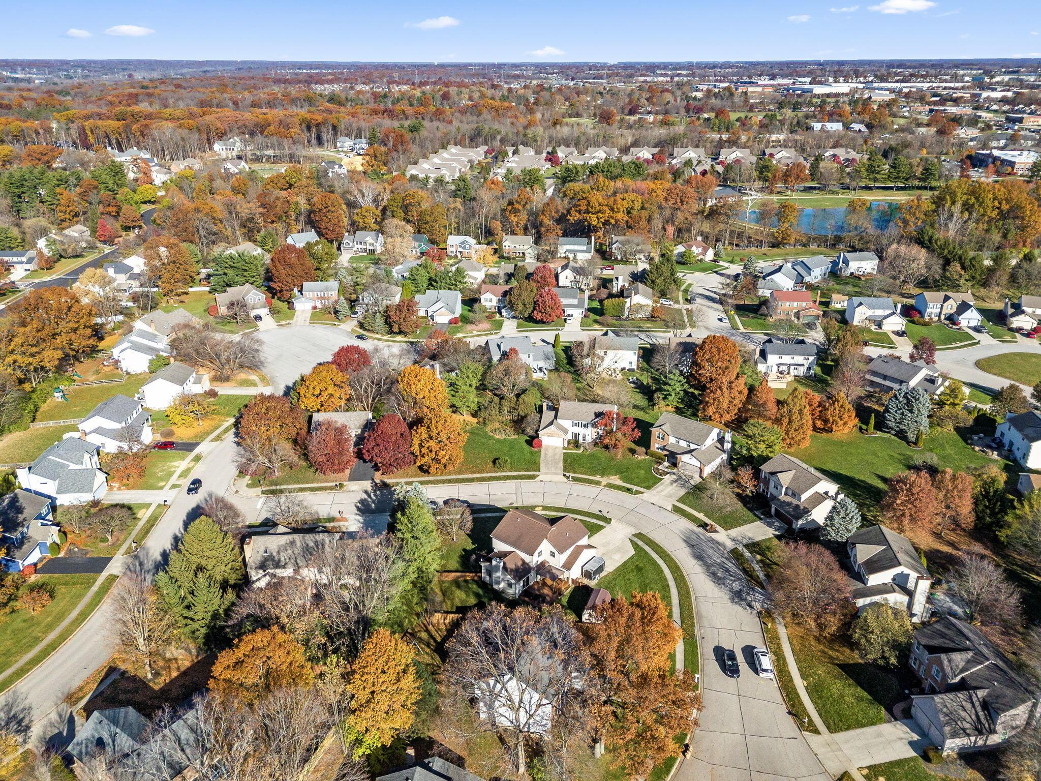 261 Fox Ridge Circle Powell, OH 43065 - Photo 66 of 67 Aerial View