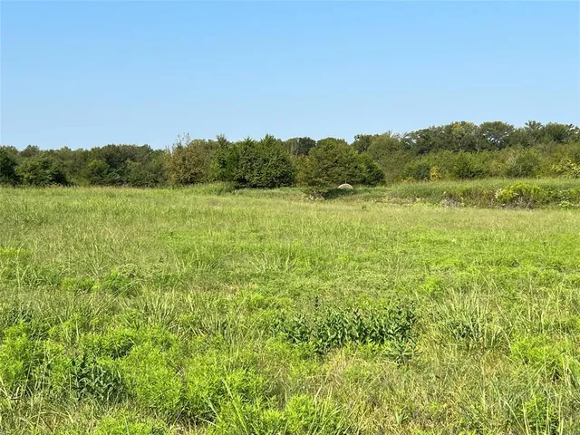 a view of lake with green space