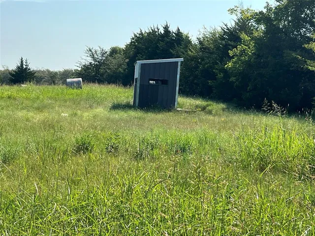 a view of a green field