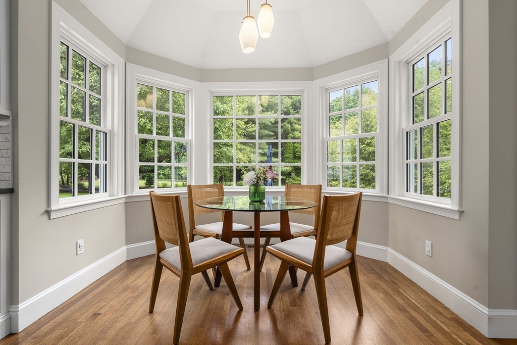 12 Pheasant Landing Road Needham, MA 02492 - Photo 18 of 42 a dining room with furniture window wooden floor