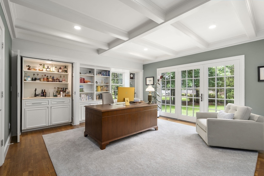 12 Pheasant Landing Road Needham, MA 02492 - Photo 19 of 42 a living room with furniture and a large window