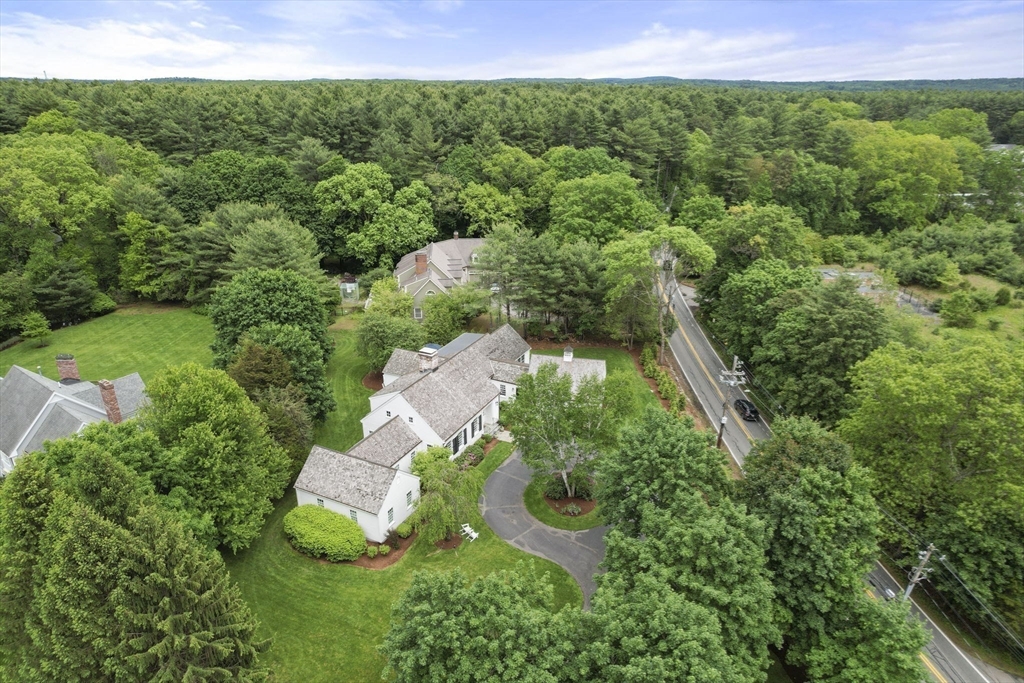 12 Pheasant Landing Road Needham, MA 02492 - Photo 42 of 42 an aerial view of a house with a yard