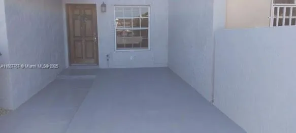 a view of a small space