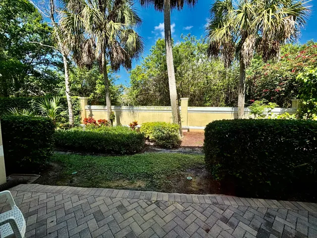 a view of a room with stairs