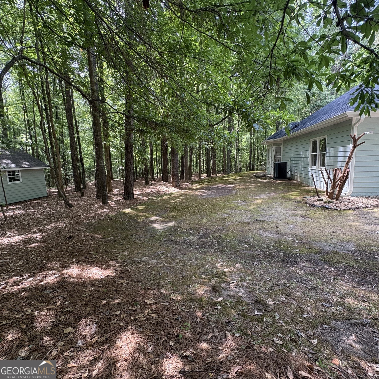 190 Rockington Drive Tyrone, GA 30290 - Photo 7 of 54 a view of a backyard with large trees