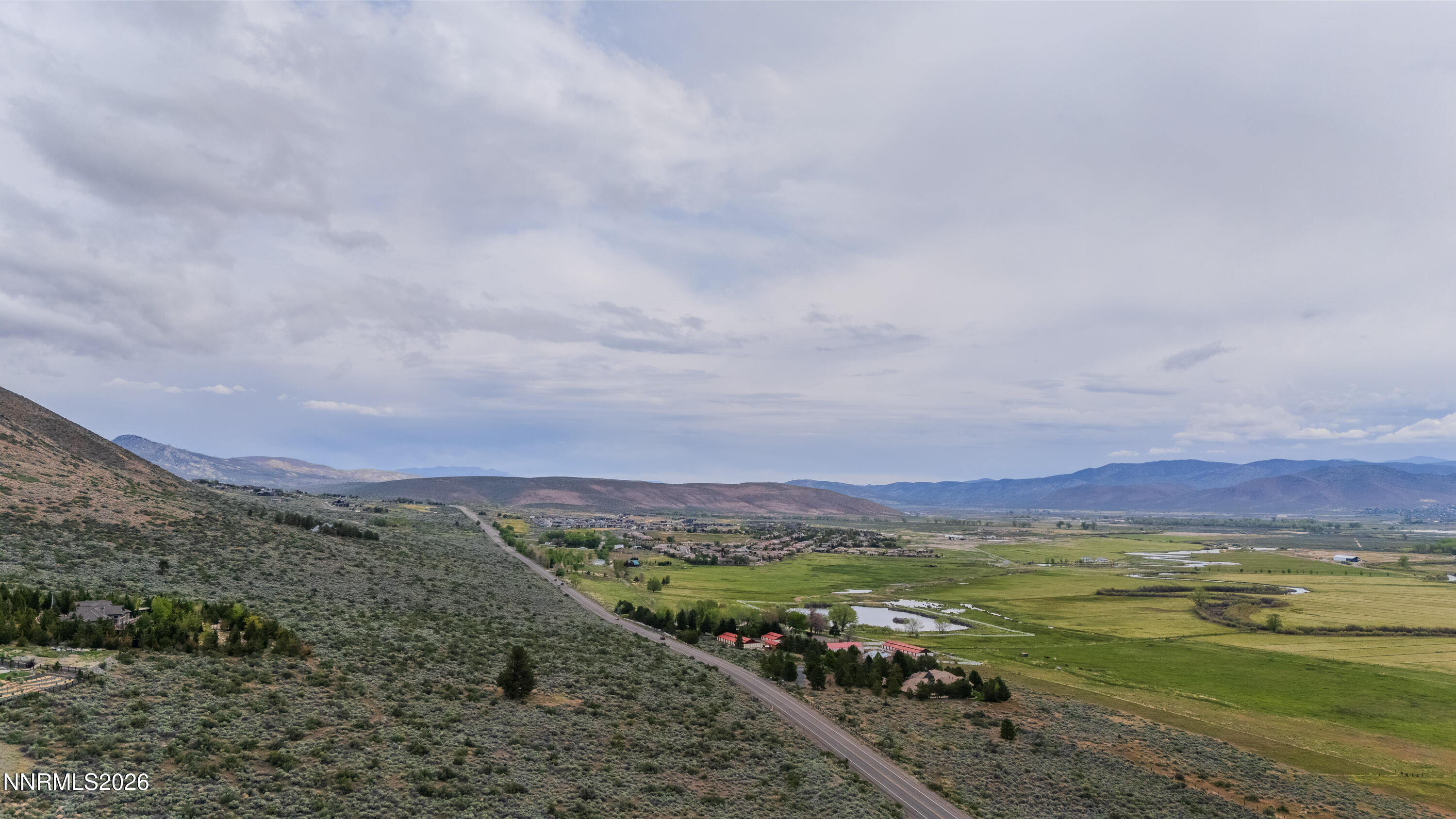 301 Adams Ranch Road Genoa, NV 89411 - Photo 14 of 25 a view of a city with mountains in the background