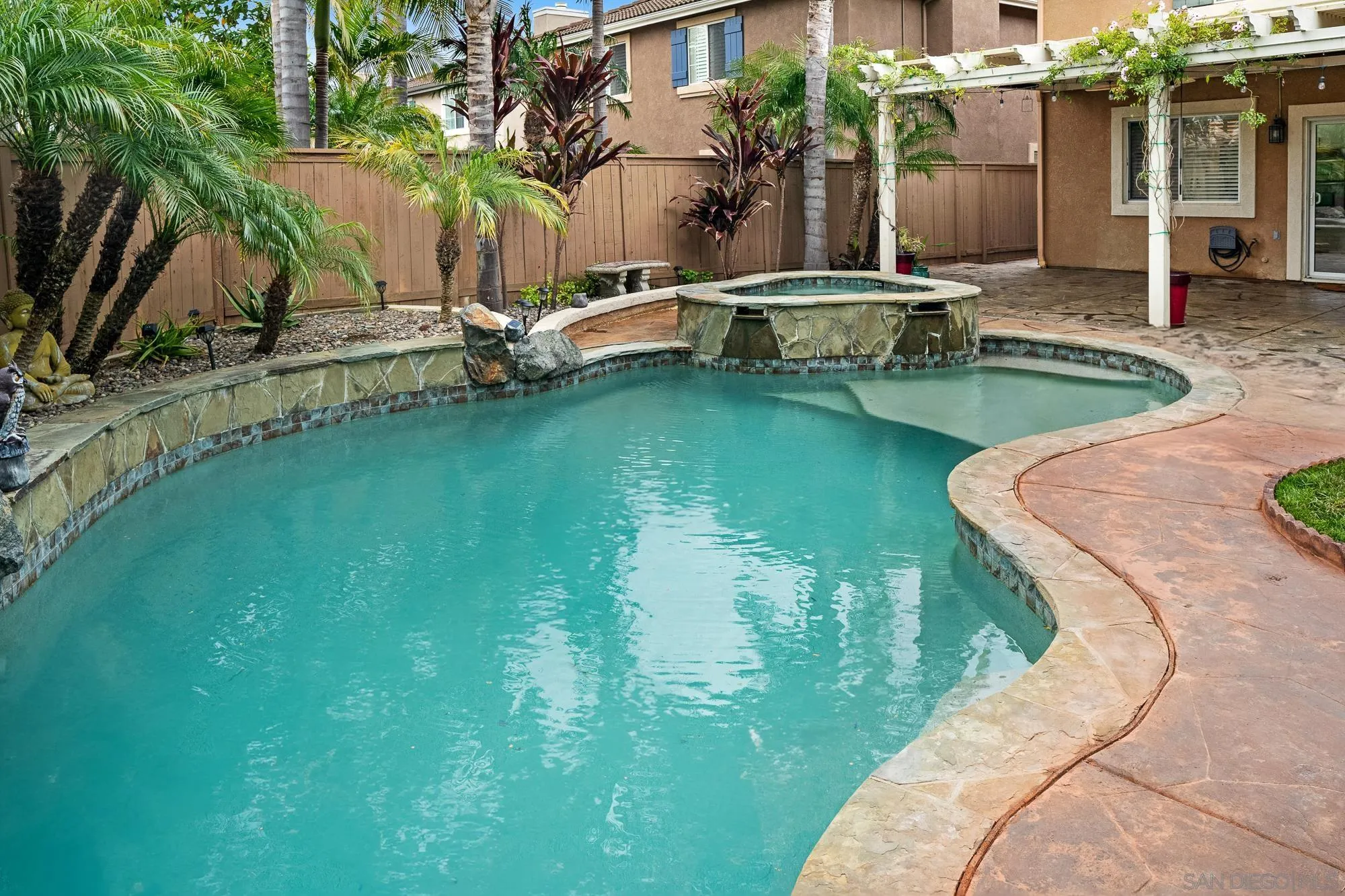 4318 Meadow Spring Way Oceanside, CA 92057 - Photo 45 of 50 swimming pool with outdoor seating and yard